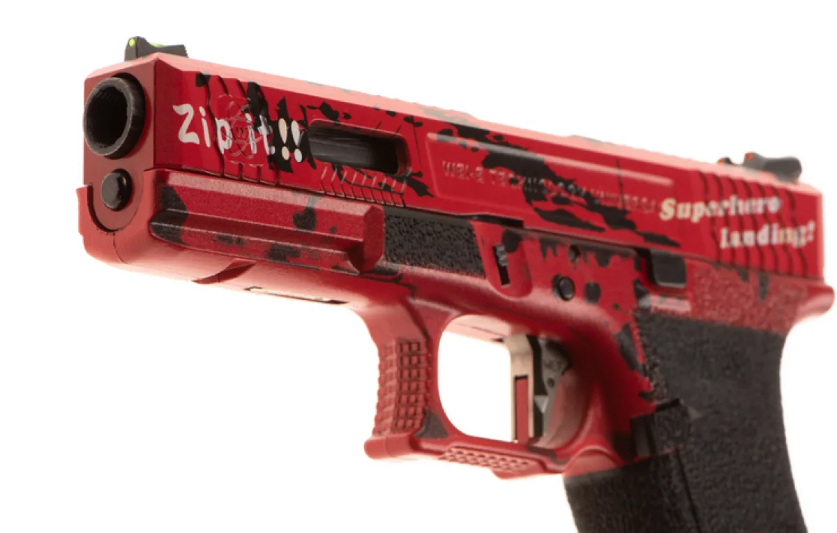 Acend DP17 Metal Version GBB Gas Blow Back Red 6mm